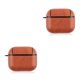 thumbnail image 1 of Seitruly Funda de cuero para auriculares, portátil, pequeña, profesional, funda para auriculares, mosquetón de repuesto para 3, marrón claro Type2 NO2, 1 of 6