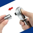thumbnail image 6 of 1/4'' 3/8'' 1/2'' Square Drive Torque Wrench 5-100 Ft-lb Two-way Precise Ratchet Wrench Repair Spanner Key (one-half Inch), 6 of 7