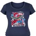 thumbnail image 3 of Marvel Captain America: Brave New World - Sticker Style - Maternity Scoop Neck Tee, 3 of 5