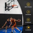 Gym Wall Padding, Basketball Court Wall Protector, Removable 2" Thick