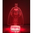 thumbnail image 5 of Batman 3D Night Light Multi Color Changing Illusion Lamp For Children Kids Girls Boys Marvel Fan Gift Christmas Birthday Best Gifts, 5 of 6