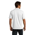 thumbnail image 3 of Port & Company Men's Big and Tall Knit Polo Jersey Large Tall- White, 3 of 3