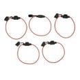thumbnail image 3 of EZSPTO 5Pcs Holder 12V 30A Refractory Waterproof Bendable Removable Dustproof In Line Holders,Inline ,In Line Holders 12v, 3 of 8