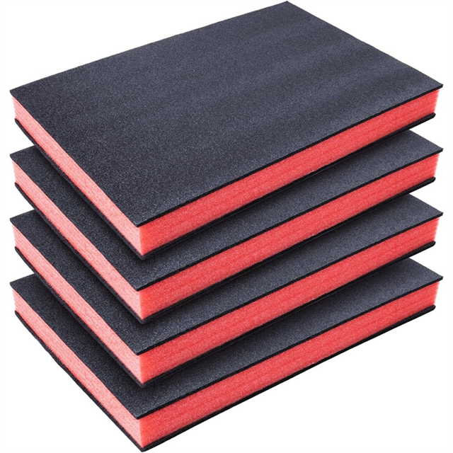 Tool Box Organizer Cuttable Polyurethane Craft Foam Pads 16x12x1.5 Inch Shadow-Foam Insert, Drawer Thick Tool Liner Kit