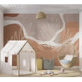 thumbnail image 5 of Botanical Wallpaper Wall Mural - Organic Shapes, 5 of 5