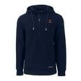 thumbnail image 2 of Men's Cutter & Buck  Navy Texas Longhorns Alumni Logo Roam Eco Recycled Half-Zip Pullover Hoodie, 2 of 3