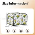 thumbnail image 5 of Fotbe Lavender Flowers for Four Slice Toaster Cover, Fingerprint Protector, Super Soft Appliance Cover And Dust Cover,Bread Dust Cover & Fingerprint Protection, 5 of 7