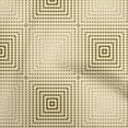 thumbnail image 1 of oneOone Cotton Flex Brown Fabric Geometric Craft Projects Decor Fabric Printed By The Yard 40 Inch Wide, 1 of 4