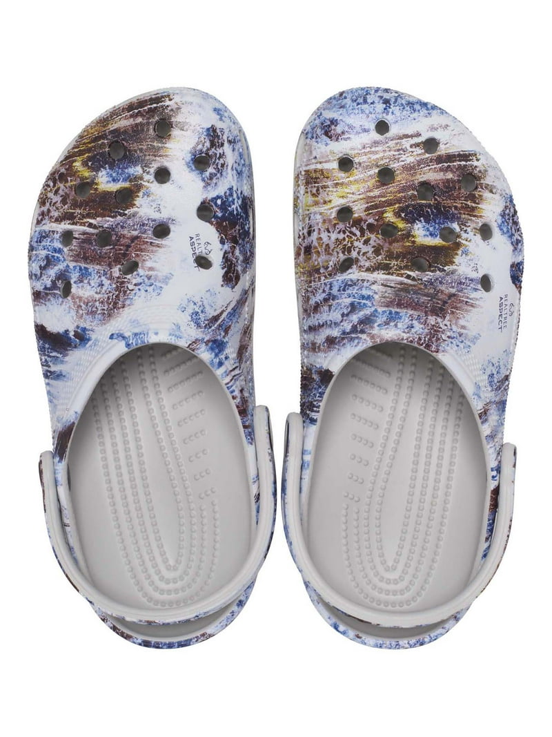 CROCS classic Realtree aspects‎ blue atmosphere camo clogs slip ons Crocs Realtree Aspect Blue Brown Atmosphere Camo Clogs  main image 3