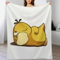 thumbnail image 7 of Pokemon Psyduck Throw Blanket Cute Flannel for Boys Girls Men Women, 7 of 7
