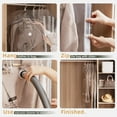 thumbnail image 4 of Bolsas colgantes de almacenamiento al vacío TAILI para ropa (3 largas, 3 cortas), 4 of 5