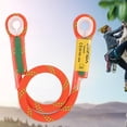 thumbnail image 3 of LOVIVER Nylon Climbing Prusik Cord Rope, Presewn Webbing Prusik Rope Dia. 1cm Fall Rope for Mountaineering ,Rock Climbing, Fire , Orange 60cm, 3 of 8