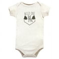thumbnail image 3 of Hudson Baby Infant Boy Cotton Bodysuits, Wild One Wolf, 18-24 Months, 3 of 5