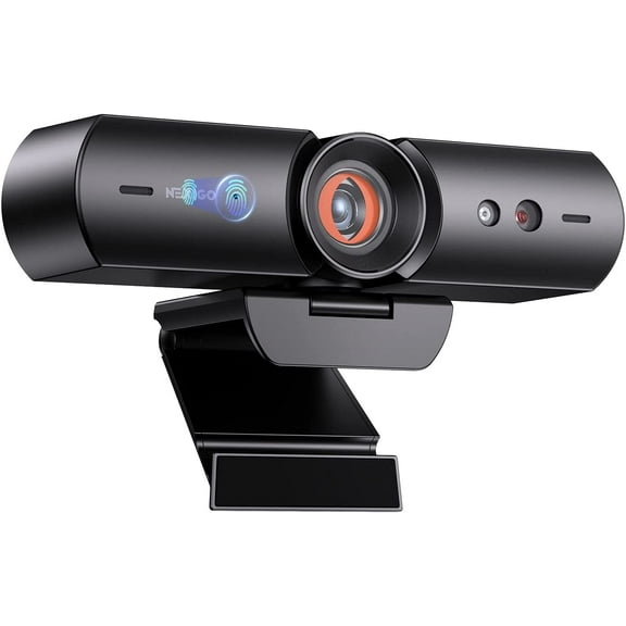 HelloCam, 1080P Webcam with Windows Hello, True Privacy, Automatic Electronic Shutter, Computer Camera, Microphone, Facial Enhancement, HD USB Web Cam