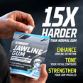 thumbnail image 6 of GYMGUM Jawline Ultra Hard Chewing Gum | No Calories, No Sugar, No Artificial Sweeteners | Keto Friendly Mewing Gum for Jawline Training & Exerciser (10 Count (pack of 1), Arctic Mint), 6 of 9