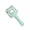 B, variant on LLDYYDS Stainless Steel Shaped Vegetable Peeler for Kitchen - Heavy Duty Potato Peeler with Ultra Sharp Blades & Soft Grip Handle 19X9cm