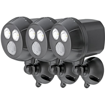 Mr. Beams Wireless Motion Sensing LED UltraBright Spotlight, 3pk