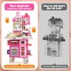 thumbnail image 5 of Set de cocina Kids Play Cute Stone de 102 cm, estufa y fregadero, color rosa, 5 of 9