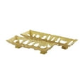 thumbnail image 5 of DecMode 29", 23"W Gold Aluminum Metal  Tray, 2-Pieces, 5 of 7
