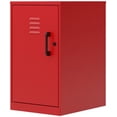 thumbnail image 4 of Space Solutions 2 Shelf Mini No Assembly Metal Storage Locker Cabinet Lava Red, 4 of 7