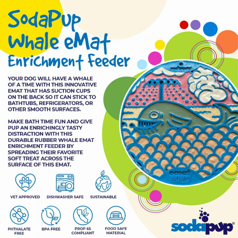 SodaPup Jigsaw Lick Mat - Blue