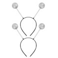 thumbnail image 3 of 5PCS Space Costume Headband with Glitter Ball Boppers – Lightweight Plastic Martian Antenna Headdress for Birthday, Holiday, Party Use, 3 of 4