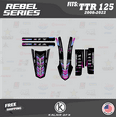 thumbnail image 3 of Kalair GFX Graphics Kit for Yamaha TTR125 (2008-2024) Rebel Series, 3 of 5