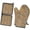 Pioneer Flower Floral, variant on Pioneer Flower Floral Print Pattern 2-Pack Oven Mitts Set, Heat Resistant Kitchen Gloves, 7.7" X 12"