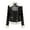 F01-Black, variant on FYDUU Womens Leather Jacket Solid Color Cropped Moto Biker Coat Outerwear Fashion Leather Motorcycle Jackets Warm Winter Clothes Trendy Clothing Top
