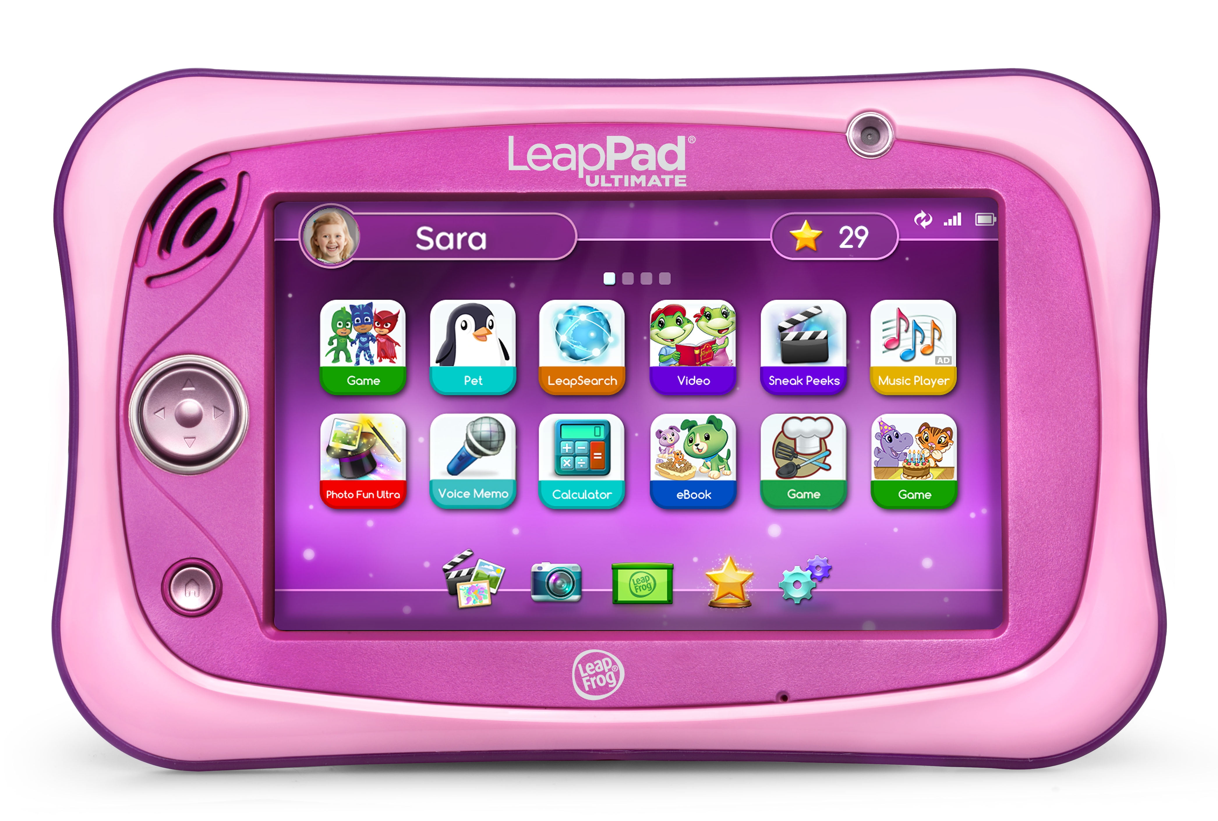 LeapFrog LeapPad Ultimate Ready for School Tablet Pink NEW IN BOX 