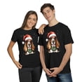 thumbnail image 4 of Hello Winter Basset Hound Frosty Morning Walk Welcome Snowy Christmas Shirt T-shirt Unisex Merch Bassets Dog Breed Lovers Gifts Idea - 02018, 4 of 6