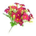 thumbnail image 3 of Worallymy 28 Cabezas Ramo de Flores Artificiales Boda Fiesta Banquete Decorativo Tela de Seda Flor Falso Ramo Rojo Worallymy JD735914889, 3 of 7