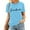 Blue, variant on T Shirts for Women Spring Tops for Women Grandma Shirts For Women Shirt Heart Printed Casual Short Sleeve Tee Top Graphic Tees Tshirts Shirts Red 3XL