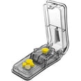 thumbnail image 1 of Pill Cutter for Small or Large Pills. The Best Multiple Pill Splitter Ever! Design in The USA. Doubles as a Pill Box. Safety Shield Multiple Pill Cutter. Keychain Pill Holder As a Bonus, 1 of 6