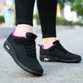 thumbnail image 3 of YOURDIARY Women's Athletic Workout Sneakers Comfortable Walking Breathable Running Air Cushion, 3 of 5