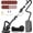 Gray, variant on Electric Drywall Sander with Vacuum Dust Collection, Variable Speed, LED Light, Foldable Handle, Sanding Discs & Grids