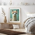 thumbnail image 6 of Diamond Art Kit for Adults, Llama Floral Crown Portrait Elegance Diamond Painting for Adults Beginners, DIY Diamond Art Painting Kits, 5D Diamond Painting Crafts for Home Decor 12x16 Frameless, 6 of 7
