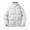 White, variant on Men's Down Jackets Winter Warm Down Jacket Zip Up Stand Collar Long Sleeve Puffer Jacket Thick Warm Parka Padded Outwear Loose Jackets for Men Grey L