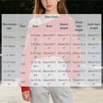 thumbnail image 4 of Dzrciro Kids Girls off the Shoulder Sweatshirt, Long Sleeve Cute Printed Asymmetrical Crop Tops, Lightweight Fashion Pullover Sweatshirts 5-15 Years, 4 of 9