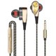 thumbnail image 2 of Twowood auricular Auricular in-oreja Bajo pesado de 3,5 mm Auriculares montados en el cuello de la moda para teléfono celular, 2 of 6