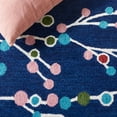 thumbnail image 6 of SAFAVIEH Jardin Bevin Floral Runner Rug, Blue/Pink, 2'3" x 8', 6 of 8