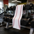 thumbnail image 5 of Baseball Pattern Cooling Towel, Quick Dry Sports Sweat Wipe for Gym, Running & Yoga, 31.5x11.8 Inch, Individually Packaged, 5 of 6