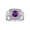 Amethyst, variant on Mens Rings 14K White Gold Designer Round Gemstone & Sparkling Diamond Ring Tiger Eye November Birthstone Rings For Men, Men's Rings, Gold Rings Sizes 8 - 13