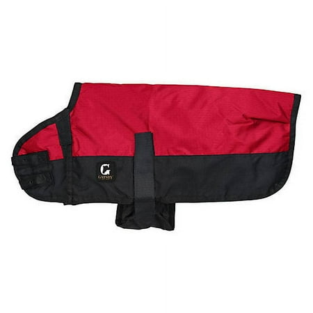 UPC: 0840875074696 | Gatsby 600D Ripstop Waterproof Dog Coat XS Red