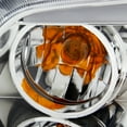 thumbnail image 6 of AKKON - For [C-Style] [Chrome] 2003-2008 FX35 FX45 LED DRL Switchback Turn Signal Projector Headlights, 6 of 7