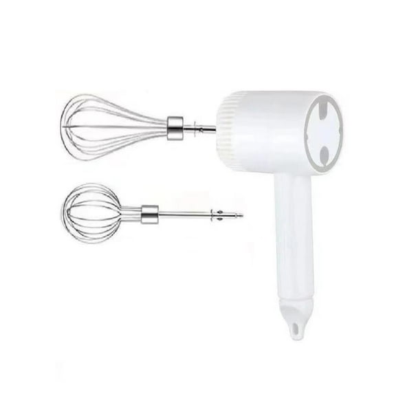 BE-TOOL Wireless Household Electric Egg Beater with 2 Stirring Rods 1200mA Kitchen Egg White Whipper 3 Speed Modes Low Noise