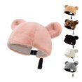 thumbnail image 5 of Moda Invierno Unisex Oso Oreja Cubo Sombrero Felpa Pescador Sombrero Suave Cálido Lavabo Sombrero Mullido Pesca Sombrero Sweethay AP007250-01, 5 of 5