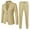 Khaki, variant on Tiijoy Boys Formal Suit Wedding Party Suit Jacket Blazer Pants Outfits, Sizes 18-19