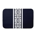 thumbnail image 3 of Nautical Nights Key Stripe Red Stripe Print Bath Mat, 3 of 5
