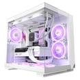 thumbnail image 1 of PCCOOLER CPS - C3 T500 ARGB White - Mid Tower - Gaming Desktop Case with 6 ARGB Fans - ATX/M-ATX/ITX - 270 Column Free Panoramic View - 360MM Radiator & 400MM GPU Support (C3-T500WHD6-GL), 1 of 4